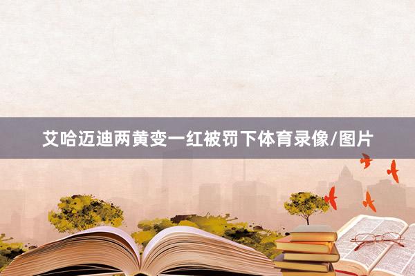艾哈迈迪两黄变一红被罚下体育录像/图片