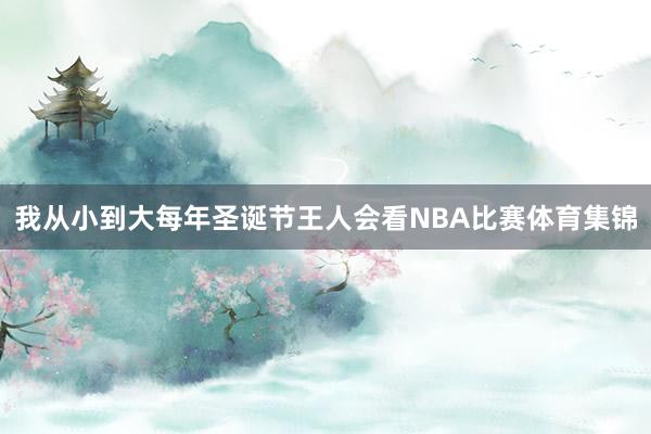 我从小到大每年圣诞节王人会看NBA比赛体育集锦