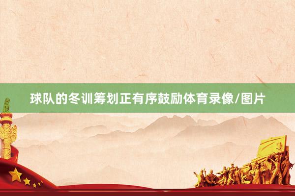 球队的冬训筹划正有序鼓励体育录像/图片