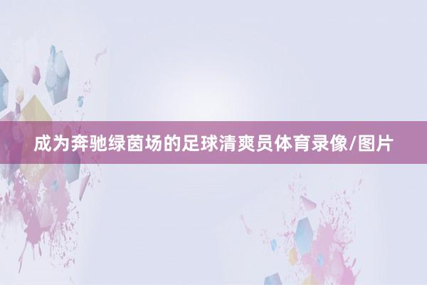 成为奔驰绿茵场的足球清爽员体育录像/图片