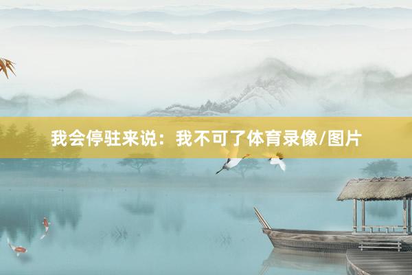 我会停驻来说：我不可了体育录像/图片