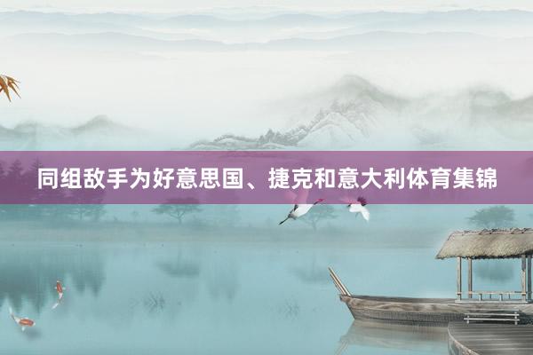 同组敌手为好意思国、捷克和意大利体育集锦