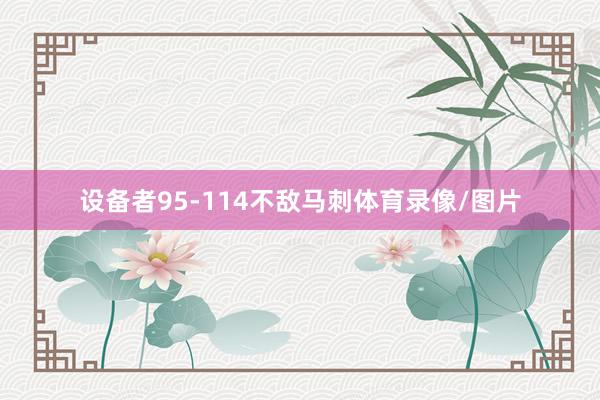 设备者95-114不敌马刺体育录像/图片