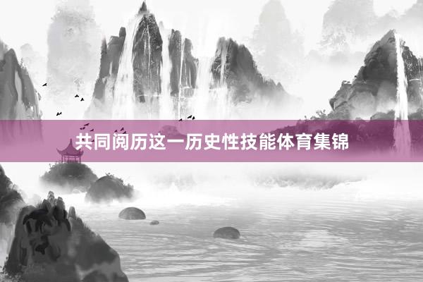共同阅历这一历史性技能体育集锦